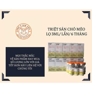 Depo medeton 2lọ/3ml triệt sản cho chó mèo