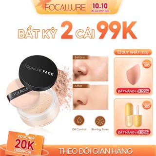 FOCALLURE Phấn phủ dạng bột kiềm dầu che phủ toàn diện 7g