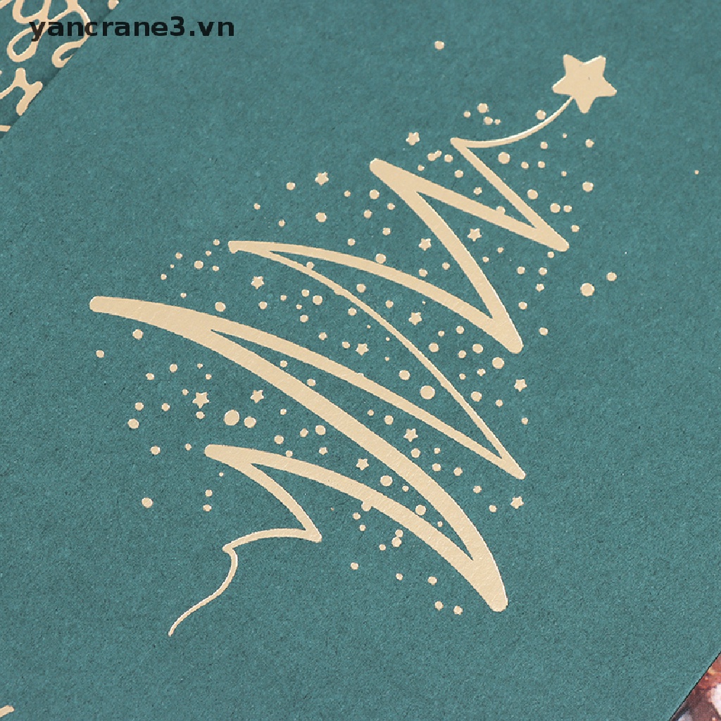 Bộ 4 Thiệp Giáng Sinh Handmade 3.vn Làm Quà Tặng Xinh Xắn