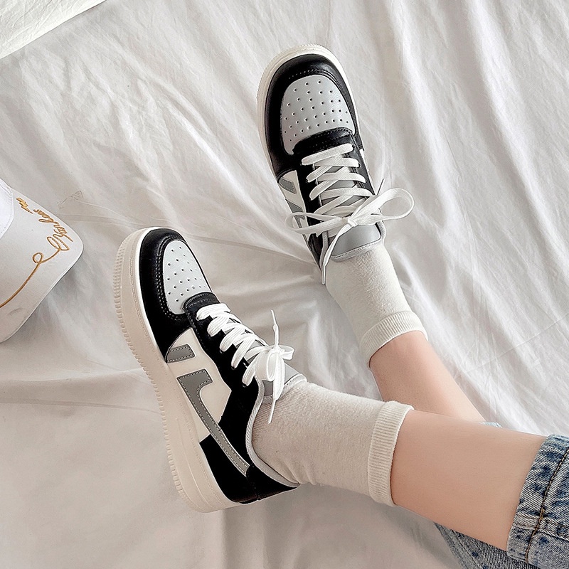 Giày Thể Thao Nữ Đế Dày Thời Trang Hàn Mới