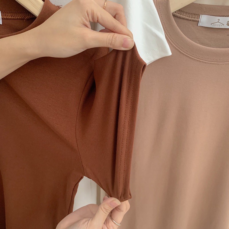 Áo Thun trơn 𝐛𝐚𝐬𝐢𝐜 - 𝐒𝐥𝐢𝐦 𝐟𝐢𝐭