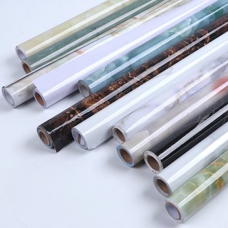 Giấy dán bếp VÂN ĐÁ 3mét x60cm dán bếp chống bắn dầu mỡ,chịu nhiệt có keo sẵn
