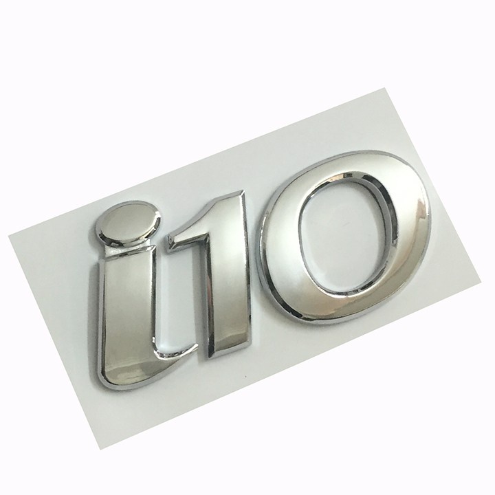 Tem Logo Chữ Nổi I10 - Hyundai