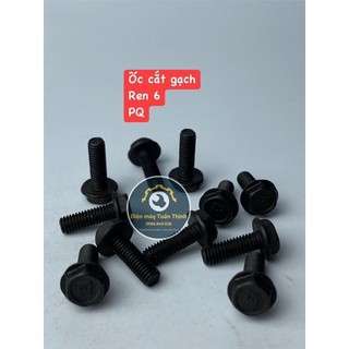 Ốc giữ lưỡi máy cắt gạch ren ngược cỡ 6, 7, 8