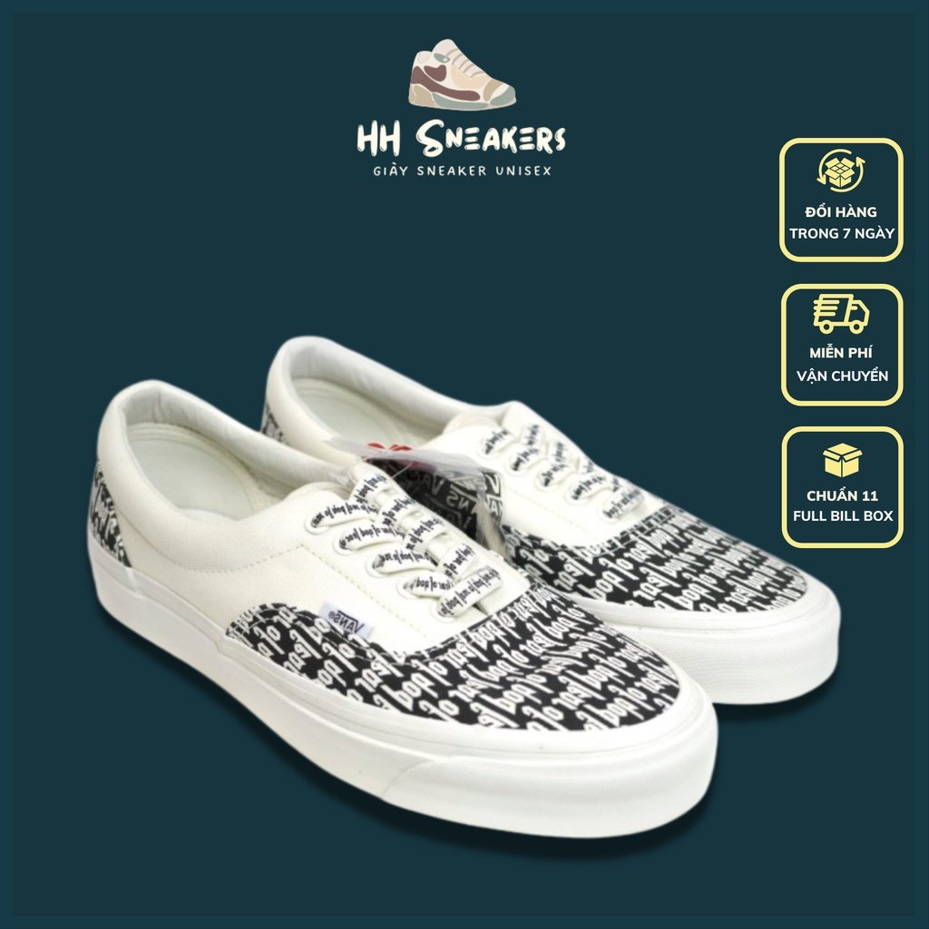 Giày Vans fog chữ fear of god - Giày thể thao nam nữ Vans fog vải canvas cao cấp hh2 Full Box