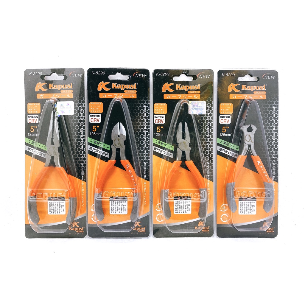 BỘ 4 KÌM MINI 5 INCH/125MM ĐA NĂNG KAPUSI
