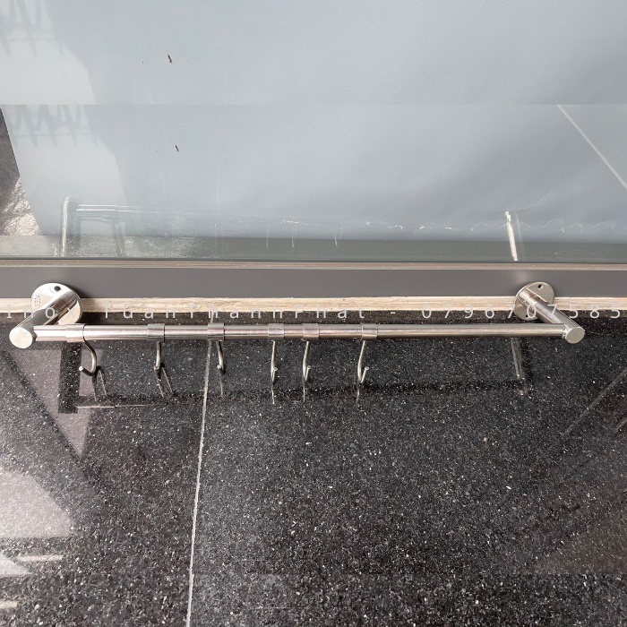 Máng nồi - Thanh treo xoong nồi inox 304 cao cấp Tuấn Thành Phát