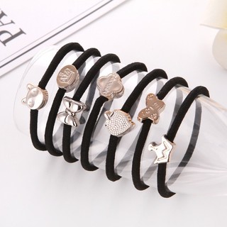 Dây thun cột tóc hạt đồng xinh