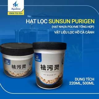 Hạt lọc Sunsun Purigen - Vật liệu lọc hồ cá cảnh giúp làm trong nước