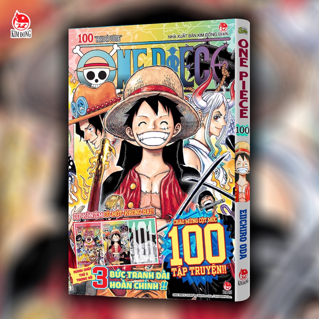 Truyện tranh - One Piece - Tập 100 (Tặng kèm Obi + Postcard) - Bìa Rời