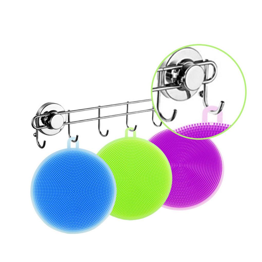 Miếng Silicone Rửa Chén 10 Lỗ Có Thể Tái Sử Dụng