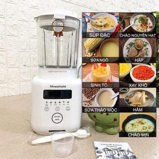 [Nhập Khẩu- BH 12th] Máy làm sữa hạt, máy làm sữa đậu nành Nineshield / CREEN