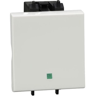 Công tắc 1 chiều Schneider F50M2_WE - 250VAC - 16A - Trắng - Size M
