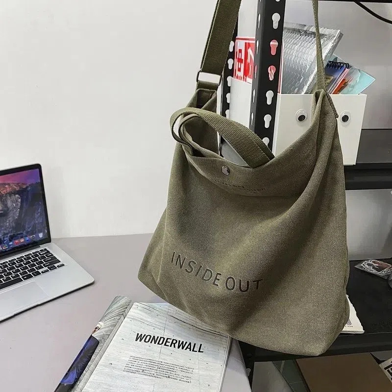 Túi Đeo Chéo Vải Canvas fna255 Thời Trang Mới Cho Nữ
