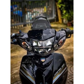 Pha đèn 2 tầng lắp Sirius