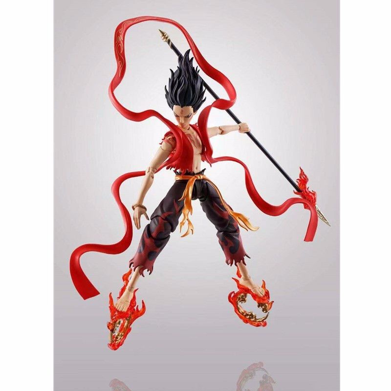 Bandai chính hãng Shf Nezha's Demon Boys Model Model Toy Junior Nezha Doll
