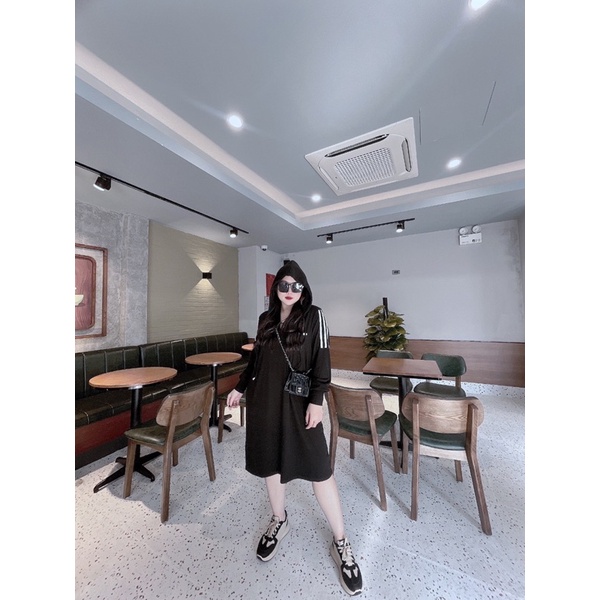 Váy len tăm suông sporty - MÚP BIGSIZE 60-100KG