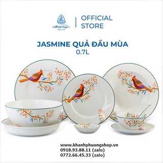 bộ chén tô dĩa sứ Minh Long Quả Đầu Mùa - bộ chén tô dĩa sứ Minh Long