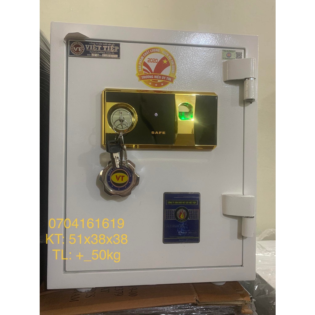 < Hàng Chính Hãng> Két Sắt Vân Tay Việt Tiệp VE 54