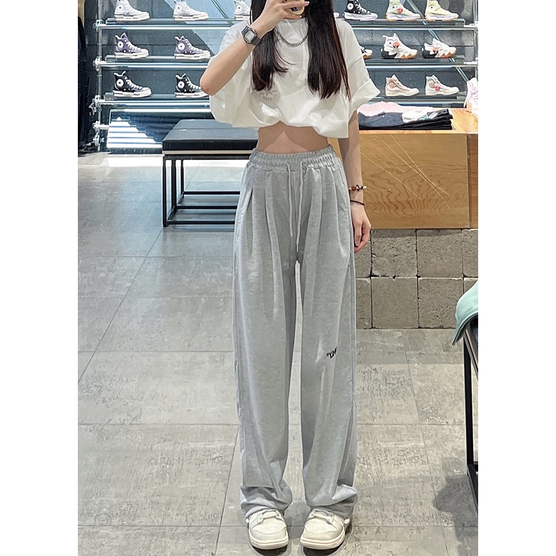 NRVP Quần Thể Thao Dài Dáng Rộng Phong Cách Thời Trang Hàn Quốc