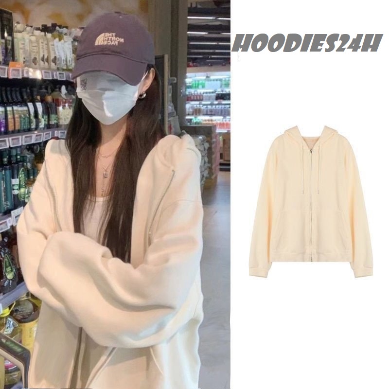 Áo khoác nỉ hoodie NI01, áo boomber form rộng oversize unisex Siêu Phẩm mùa Đông 2022