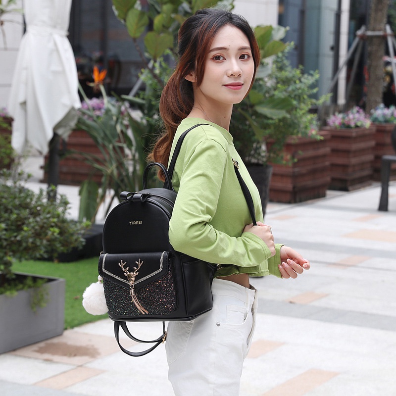 Ba Lô Da Mềm Siêu Nhẹ Thời Trang Dành Cho Nữ