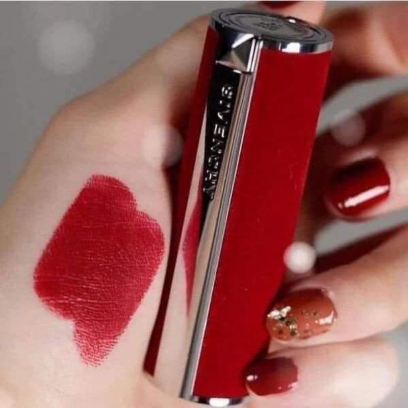 son Givenchy 37 vỏ nhung đỏ limited fullbox