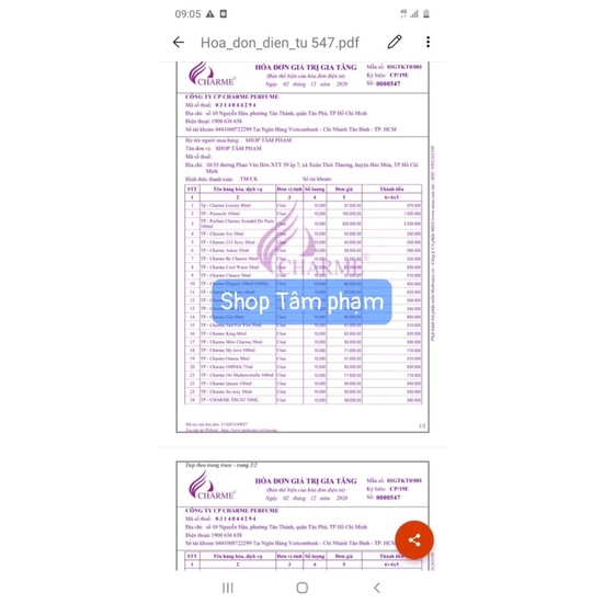 Combo 5 chai dầu thơm