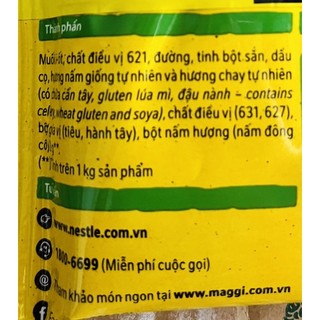 (MẪU MỚI) Hạt nêm Maggi chay gói (200g)