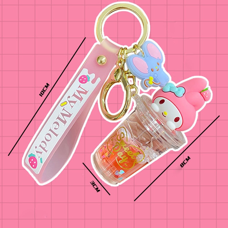 Móc Khóa Cốc Trà Sữa sanrio Chính Hãng