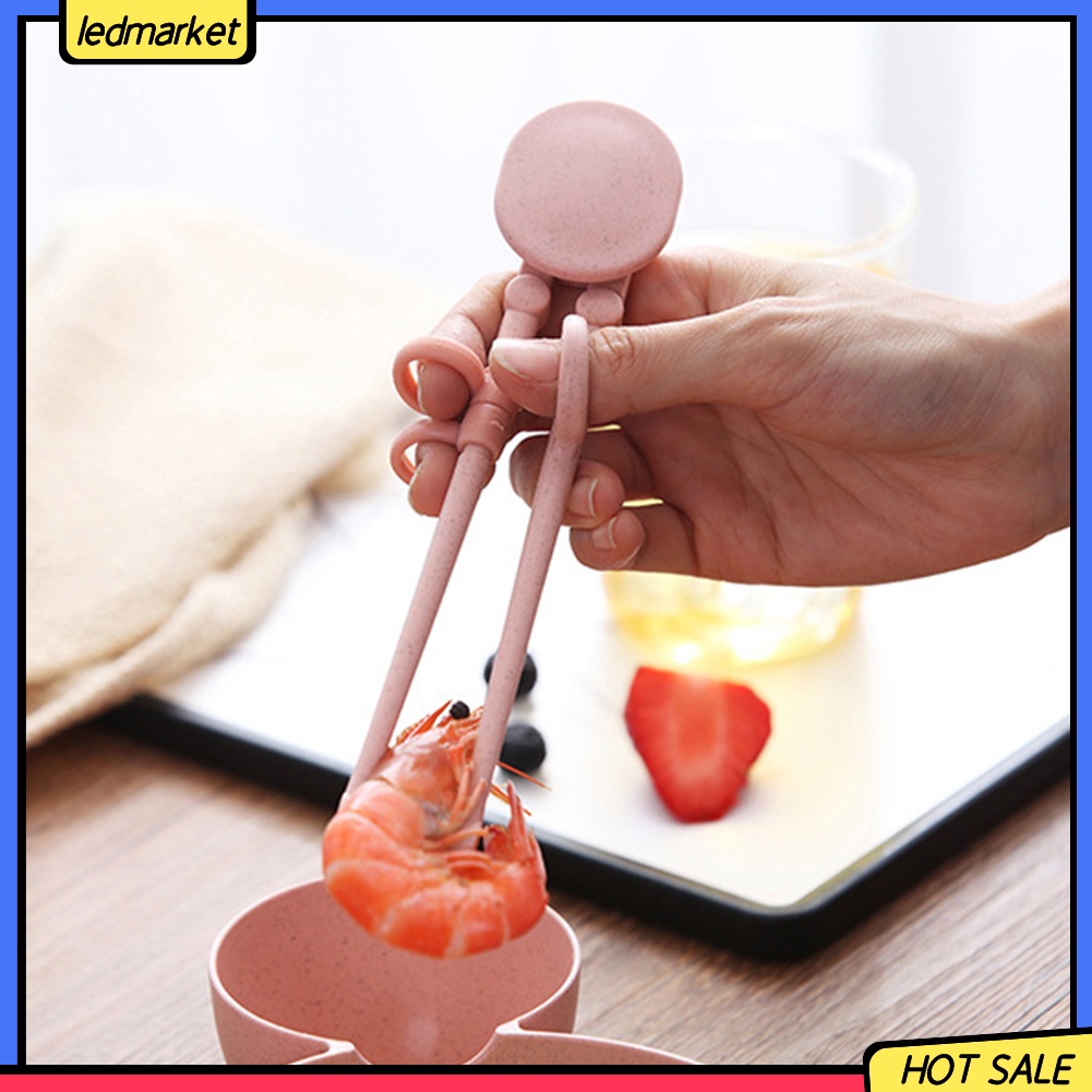 Đũa Tập Ăn Bằng Sợi Lúa Mạch Siêu Nhẹ Có Thể Tái Sử Dụng Cho Bé