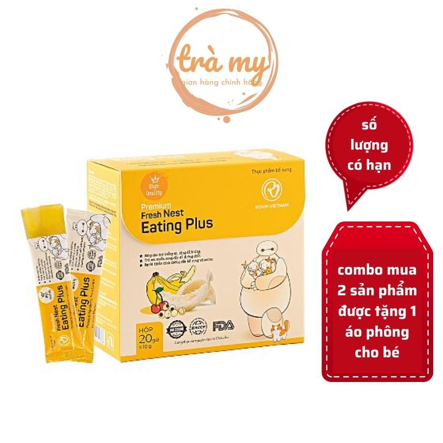 Thanh Yến Tươi Eating Plus Giúp Trẻ Hết Biếng Ăn Tăng Sức Đề Kháng Hộp 20 Thanh