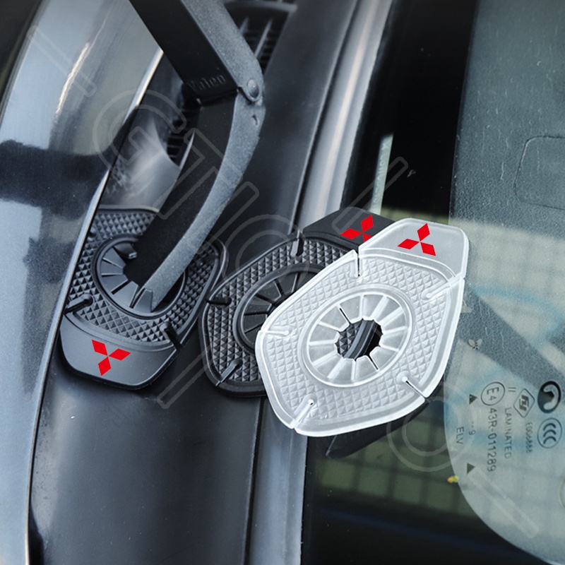 GTIOATO Silicone Vỏ Bọc Bảo Vệ Lỗ Cần Gạt Nước Cần Gạt Nước Oto ChốNg BụI Vỏ Bảo Vệ Bọc Bảo Vệ Cần Gạt Nước Kính Chắn Gió Xe Hơi Vỏ Bảo Vệ Cần Gạt Nước Phụ KiệN Xe HơI Cho Mitsubishi L300 L200 Xpander Cross Outlander Attrage Xpander Lancer Space