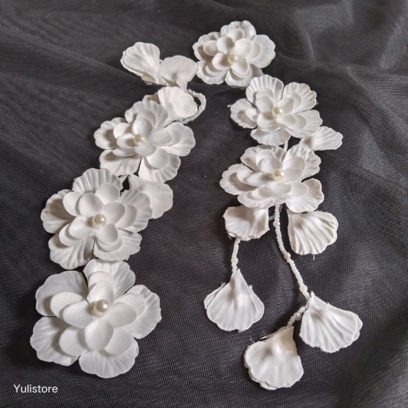 CÀI TÓC HOA TRẮNG CÔ DÂU 🌸🌸🌸