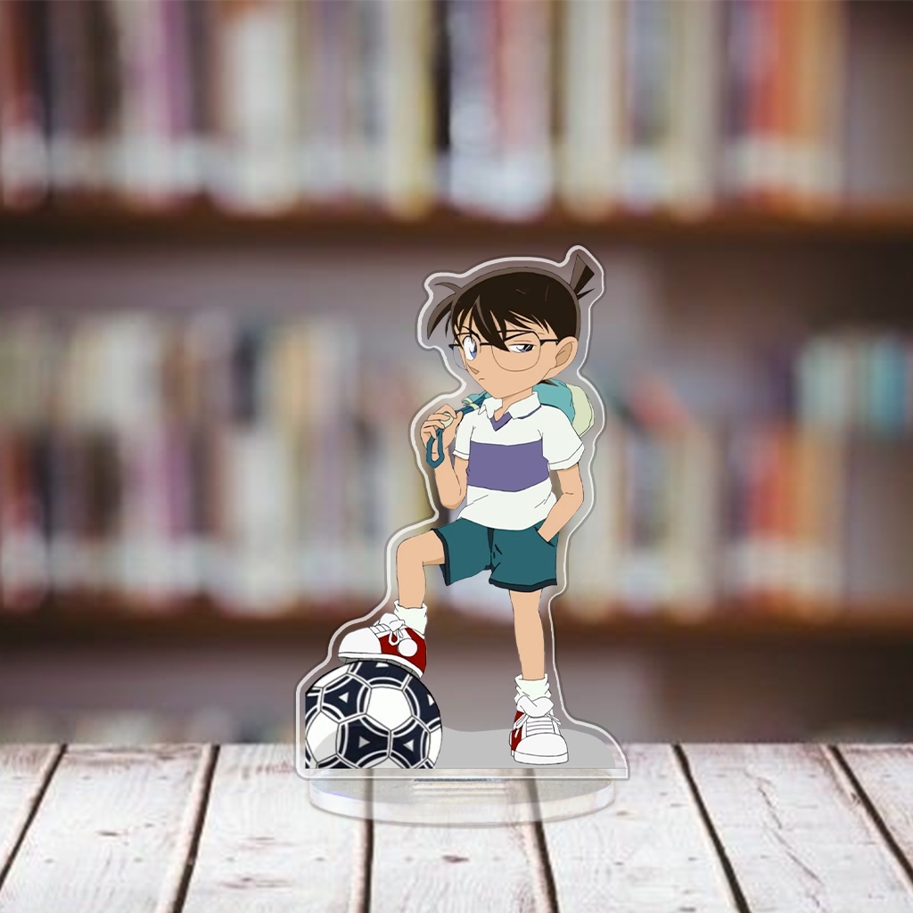 Standee mica nhựa arcrylic bền đẹp in hình thám tử lừng danh Conan dùng decor góc học tập bàn làm việc làm quà tặng