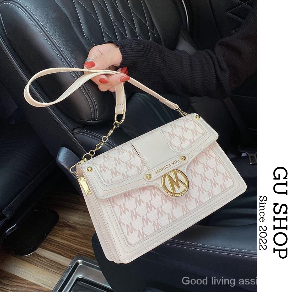 Túi xách nữ túi đeo chéo kẹp nách đẹp đeo vai giá rẻ công sở Hàn Quốc MK dây bản to TX0003 Gu Shop