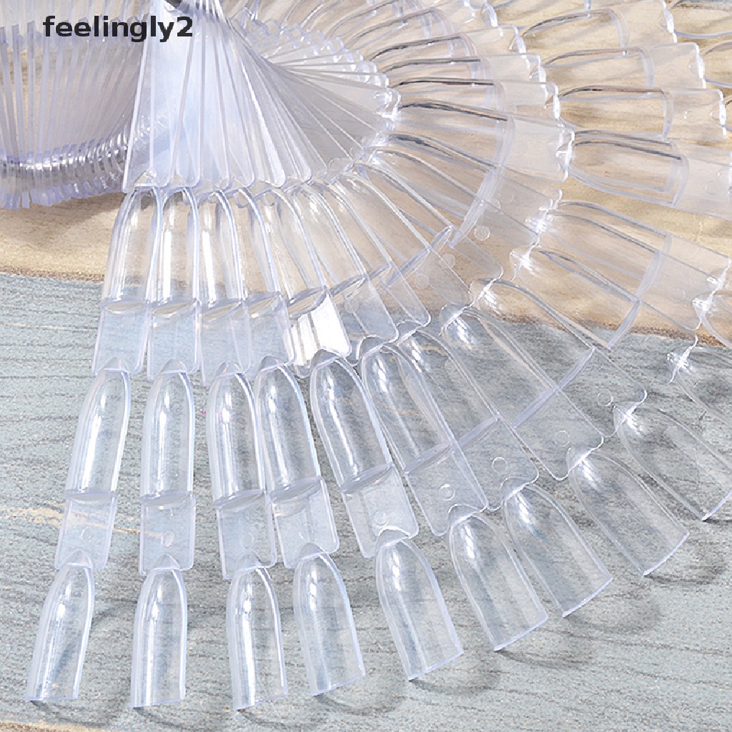 Set 150 Que Móng Tay Giả Hình Quạt Trưng Bày