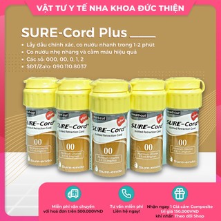 Chỉ co nướu Sure Cord Plus - Chỉ co lợi Sure Cord Plus - Vật tư tiêu hao nha khoa chính hãng