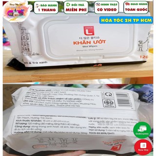 Khăn Giấy Ướt Lotte 120 Tờ Không Chứa Chất Tẩy
