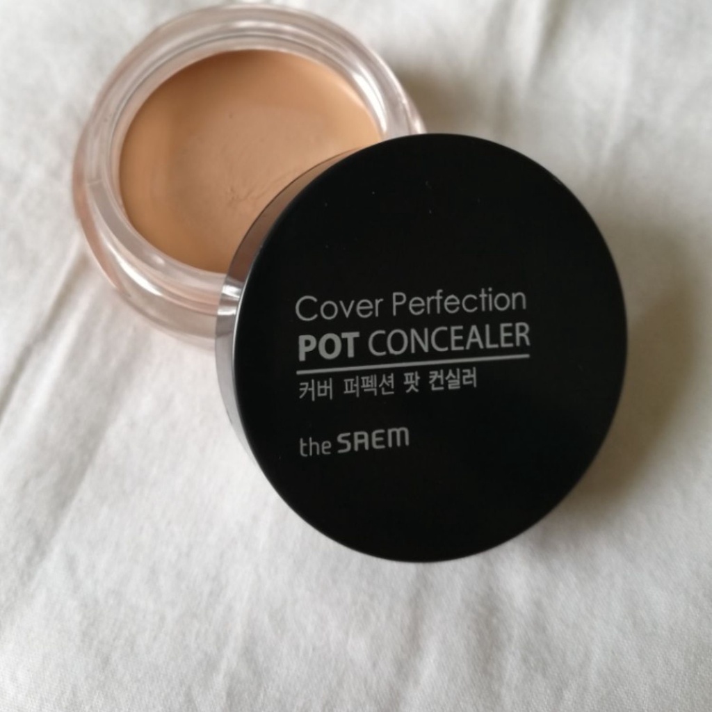 Che khuyết điểm the SAEM Cover Perfection Pot Concealer