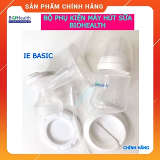 Bộ phụ kiện máy hút sữa điện đôi biohealth ie basic - chính hãng - ảnh sản phẩm 1