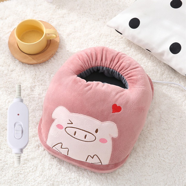 Máy Sưởi Ấm Chân Điện Có Hẹn Giờ Với 3 Mức Độ Ấm Có Thể Điều Chỉnh Từ 40-60 Độ C