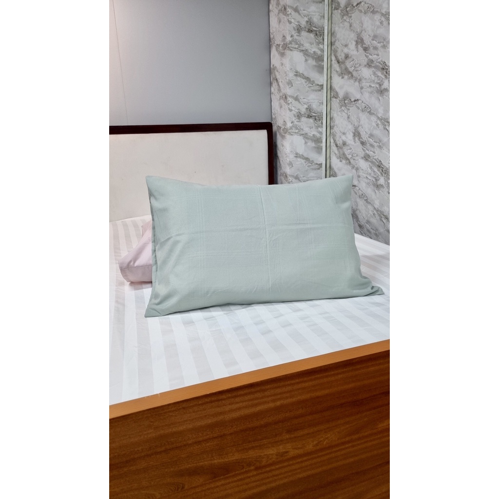 Vỏ gối trơn 1 màu TICI RIOTEX 40x60, 50x70, vỏ ôm