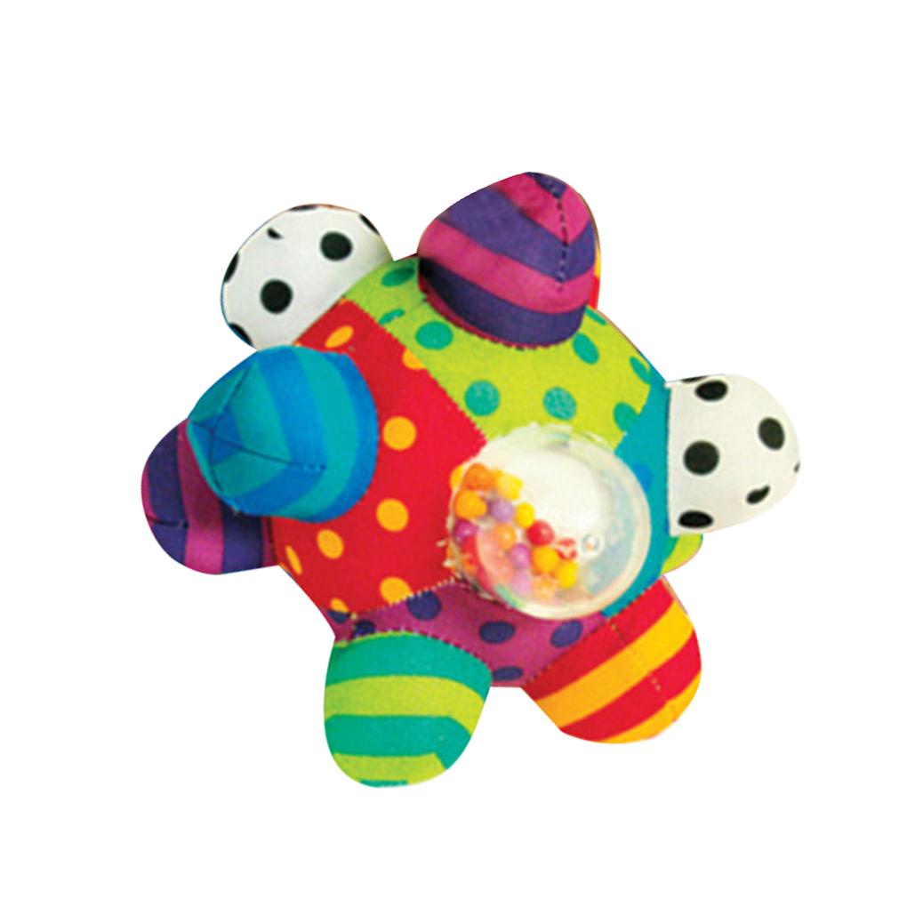 Bóng Lục Lạc Cầm Tay Mềm Mại Nhiều Màu Sắc Phát Triển Trí Tuệ