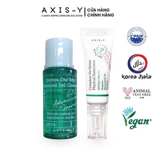 Quà tặng Axis-Y Sữa rửa mặt 8ml và Kem chống nắng 10ml