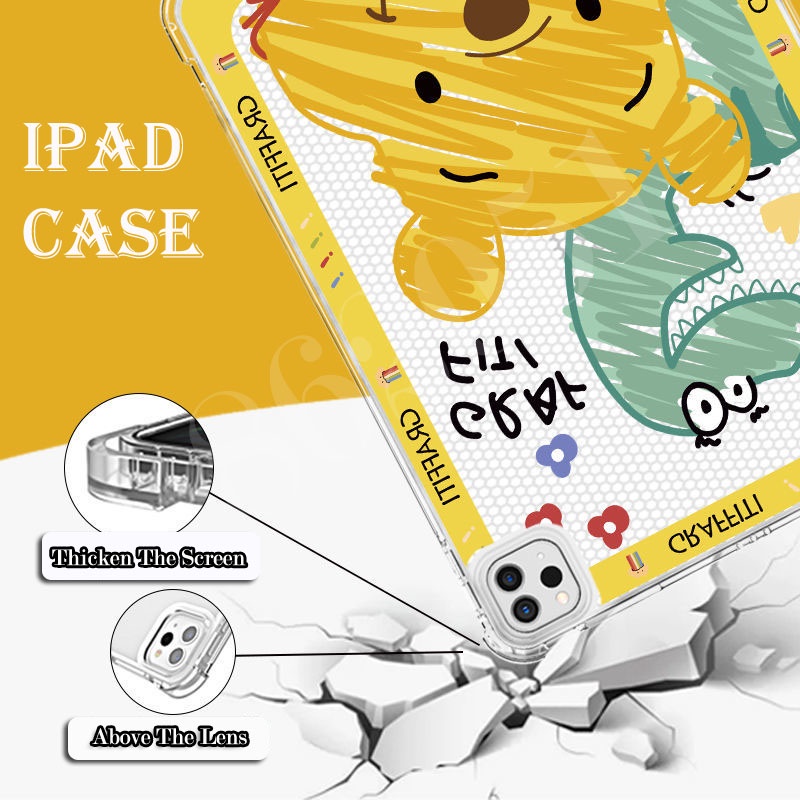 Ốp Máy Tính Bảng Có Khay Đựng Bút Cho iPad 9th 8th 7th iPad Air 5 Air 2 Air3 Air4 9.7 iPad 9 7 gen8 gen9 Air3 Air4 Mini 1 2 3 4 5 6