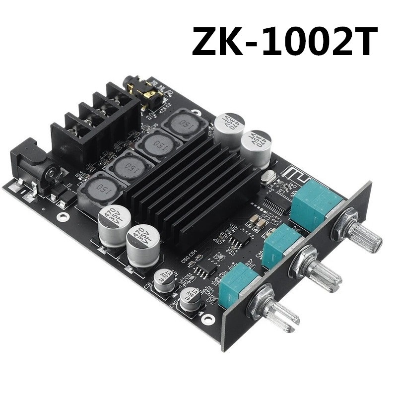 ZK-1002T HIFI 2.0 Kênh AUX/Bluetooth-Tương Thích với 5.0 TPA3116D2 Mô-đun Âm Thanh 100Wx2 Stereo Loa Siêu