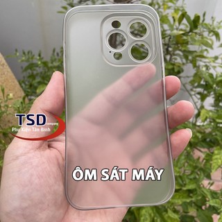 Combo 2 Ốp Lưng Trong Nhám Unibody iPhone 14 Pro Siêu Mỏng