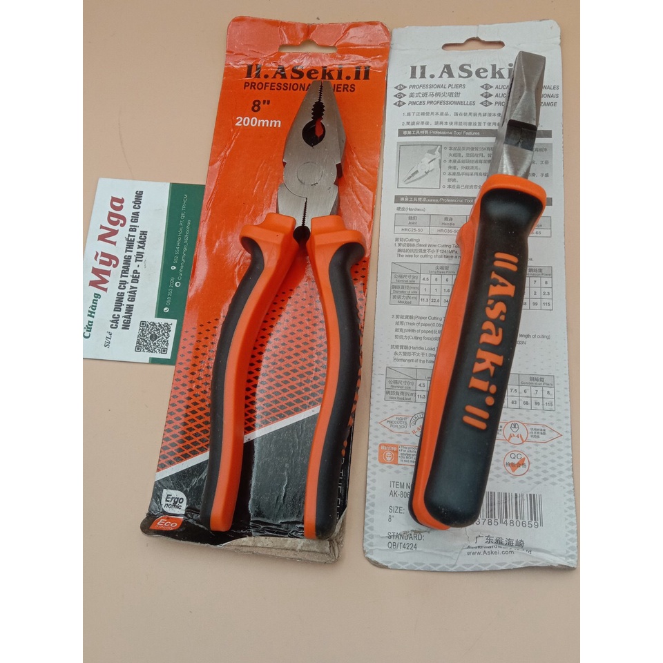 Kiềm đầu bằng asaki mã 8092