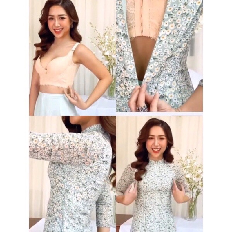 Bra mặc áo dài định hình
